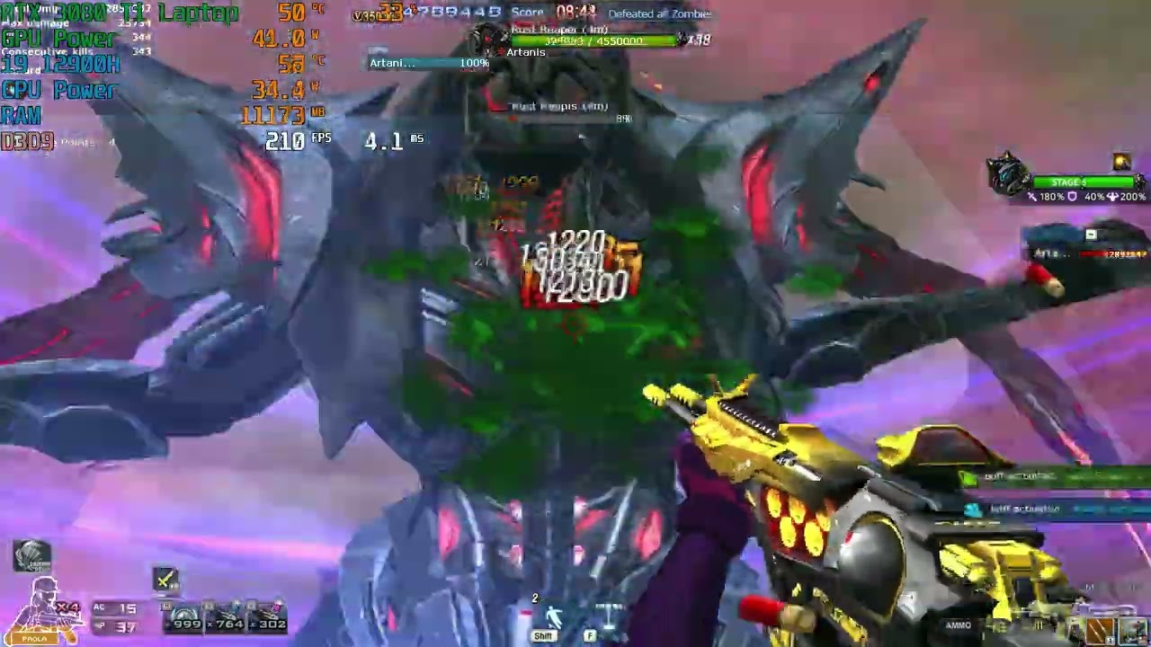 Crossfire West - Zombie Mode (ZM) Rust Town Solo (11:38)