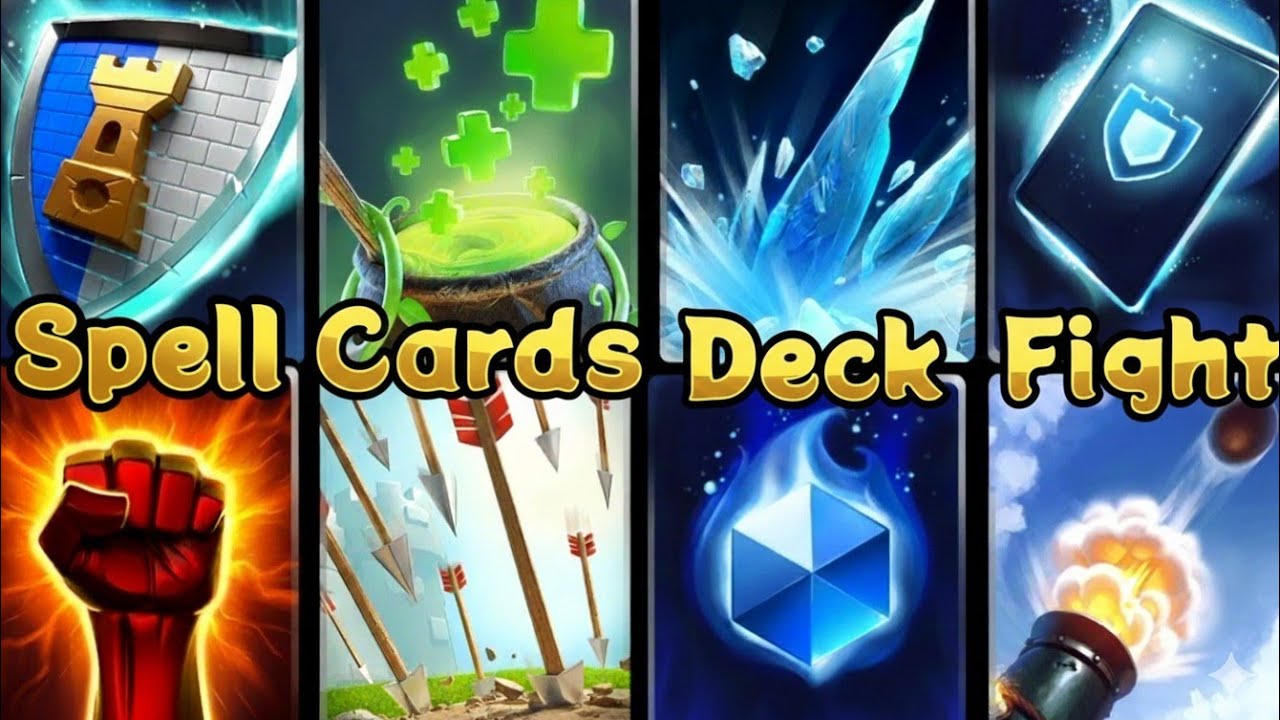 Trolling Opponents 😂 With Only Spell cards! Castle Crush 