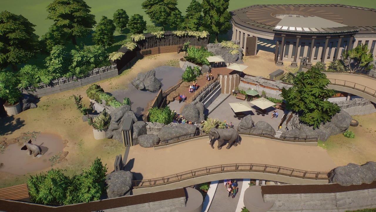 I built a SUPER realistic ELEPHANT Habitat from START to FINISH!