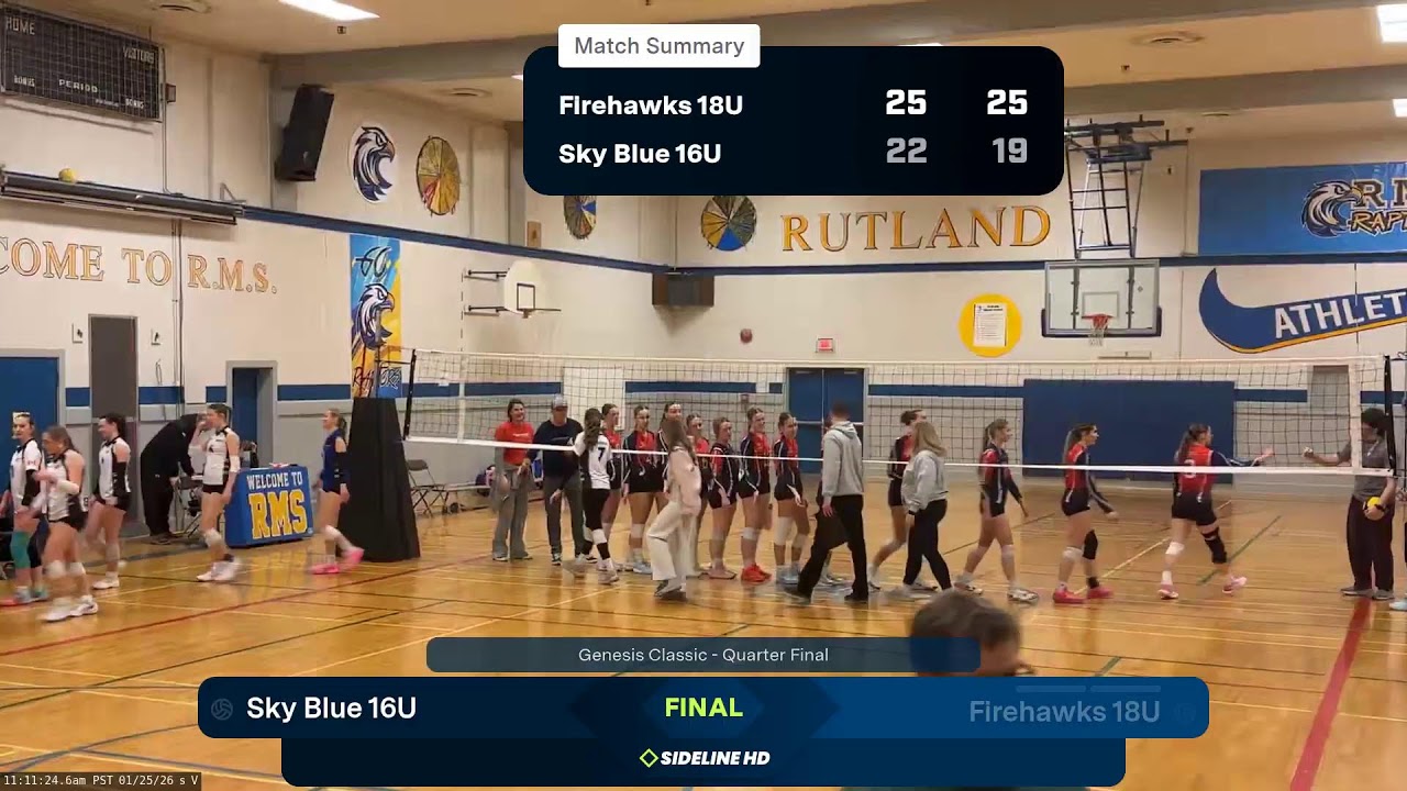 Sky Blue 16U vs. Firehawks 18U (2026.01.25)