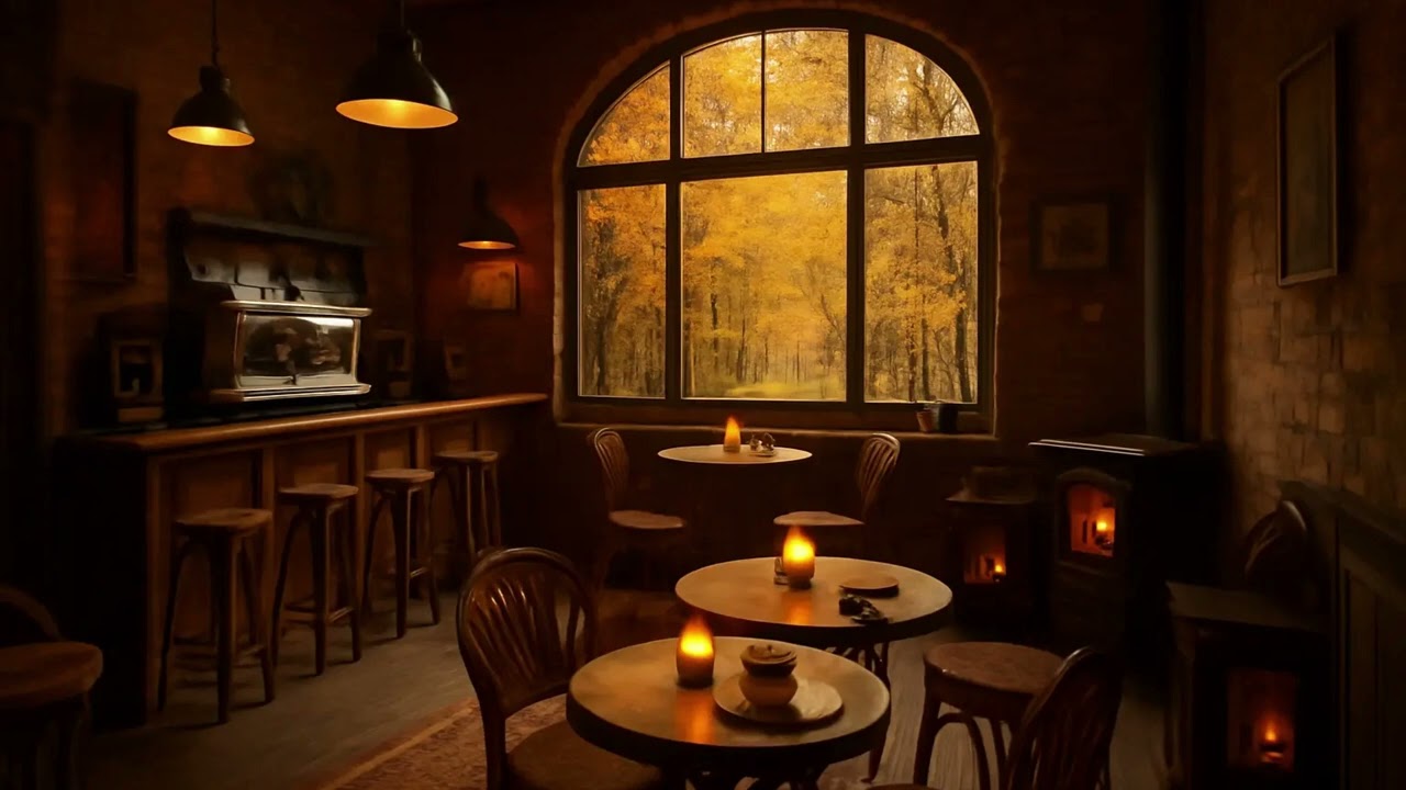 Café au Lait Nocturno – Cozy Night Jazz for Relaxing & Focus