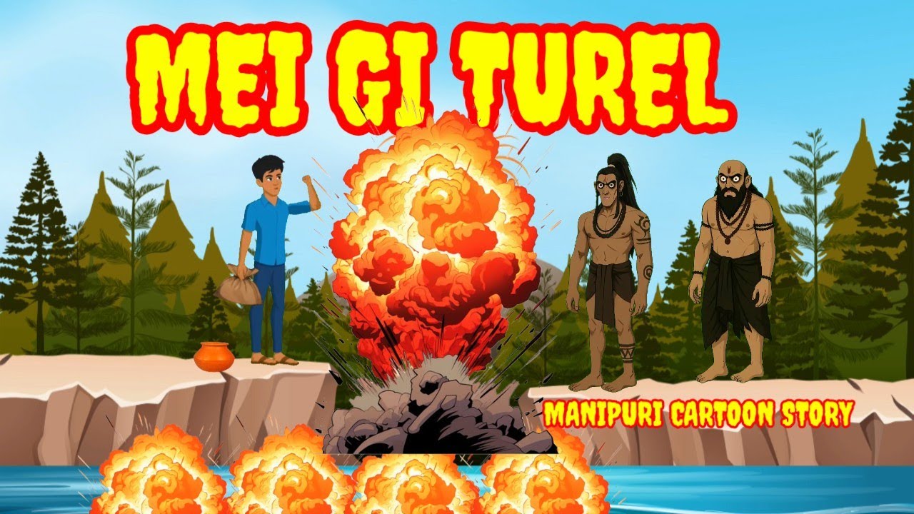 MEI GI TUREL !! MANIPURI CARTOON STORY  @Robinstudiomn 