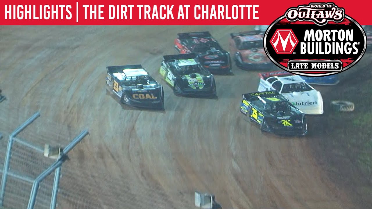 World of Outlaws Late Models The Dirt Track at Charlotte, Nov 9th, 2019 | HIGHLIGHTS