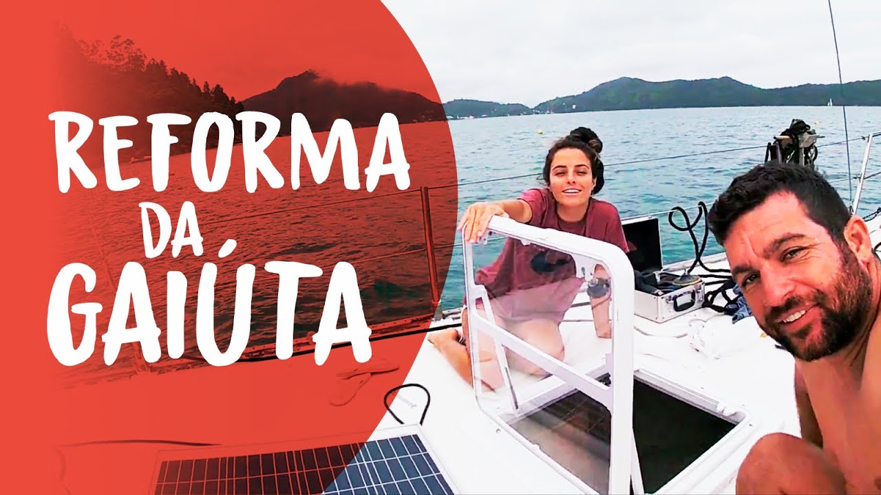 REFORMA DA GAI&Uacute;TA DE UM VELEIRO MULTICHINE DE 36 P&Eacute;S  | Chega de Goteira | Veleiro Dracma