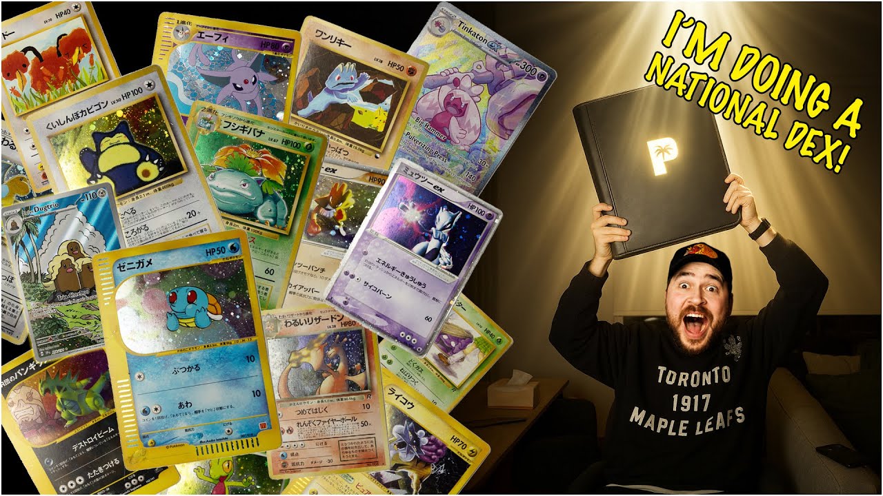 I'm collecting EVERY Pokemon for my Pokédex Binder!!