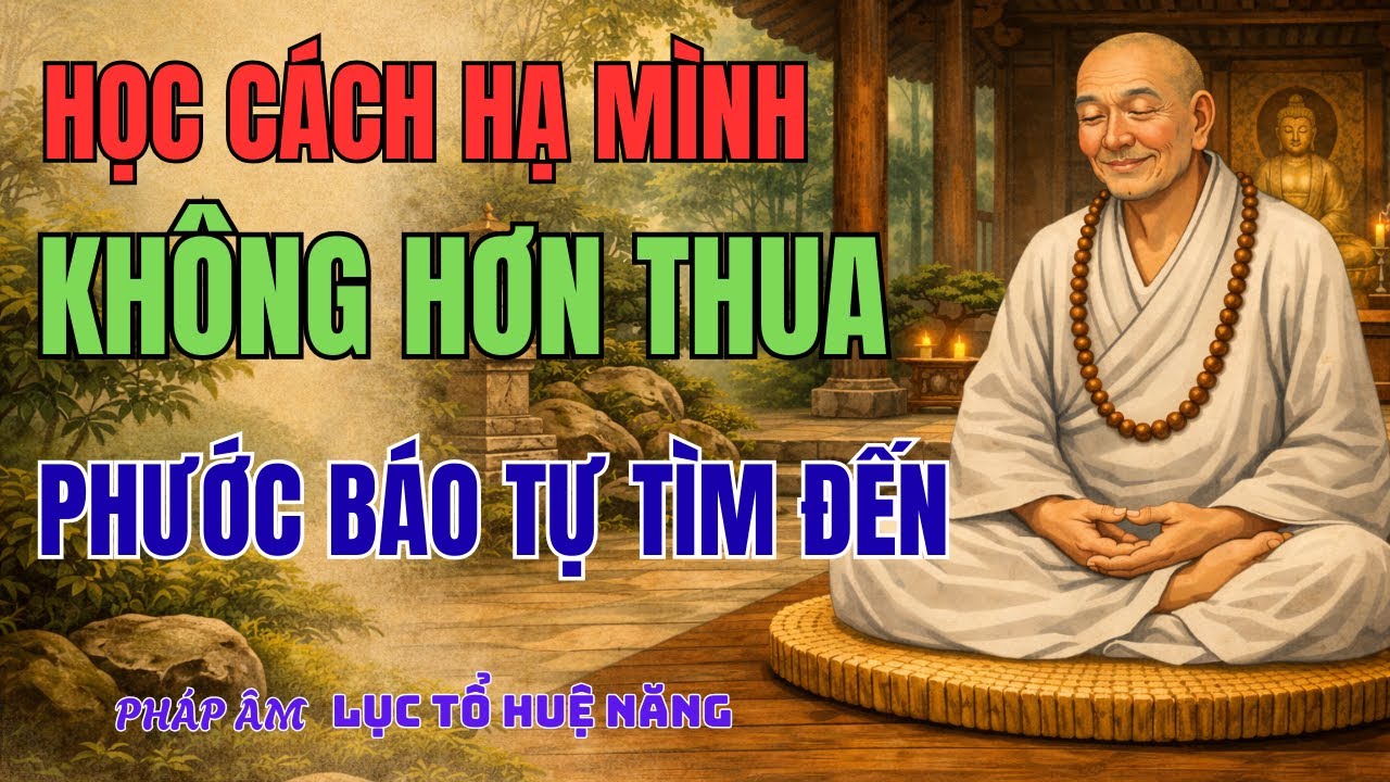LỤC TỔ HUỆ NĂNG dạy hạ mình không hơn thua – Người khiêm cung mới giữ được phúc lâu dài