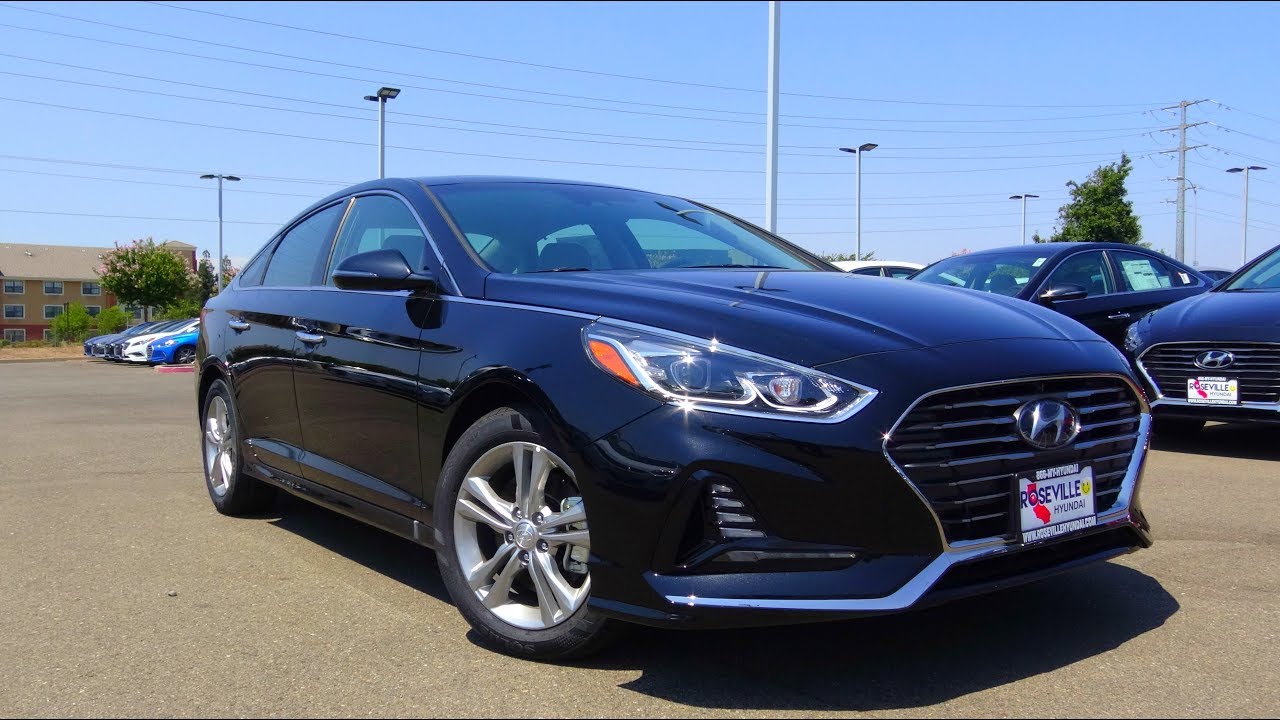 Обзор Hyundai Sonata Limited 2.4 L 4-цилиндровый 2018 года