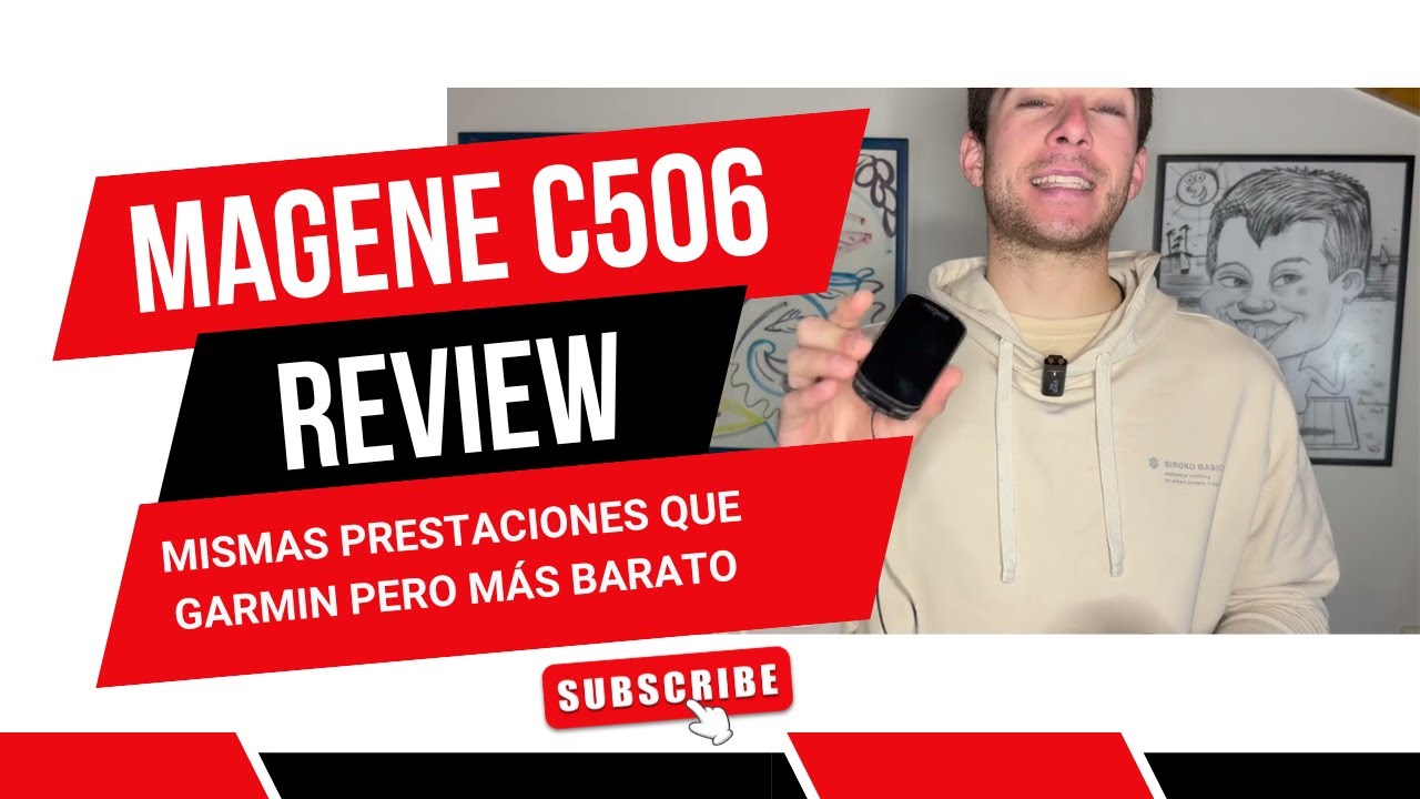 REVIEW MAGENE C506 un CICLOCOMPUTADOR low cost (DI ADIOS A GARMIN)  |CICLISMO| ADRIÁN GARCÍA MONTES