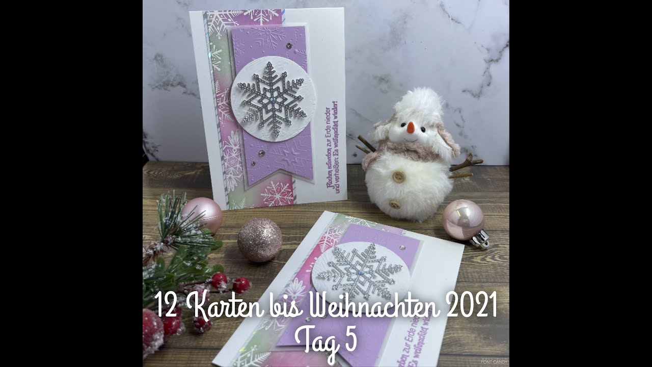 12 Karten bis Weihnachten 2021 | Karte 5 | mit Produkten von Stampin' Up!