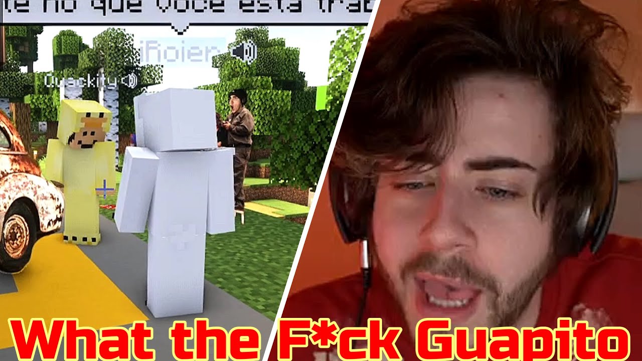 Cellbit reacts to Roier & Quackity Joining the Furry Club on QSMP Minecraft
