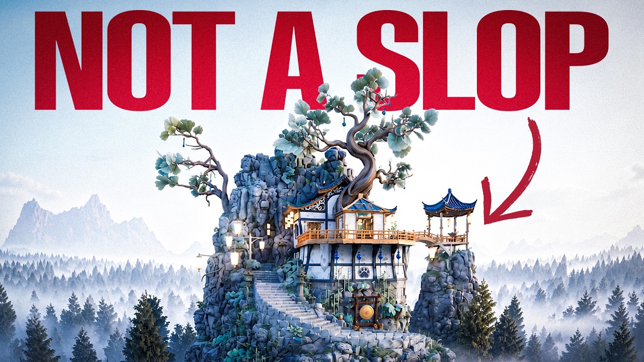 I Built This Entire 3D Location with AI - And It's Not Slop