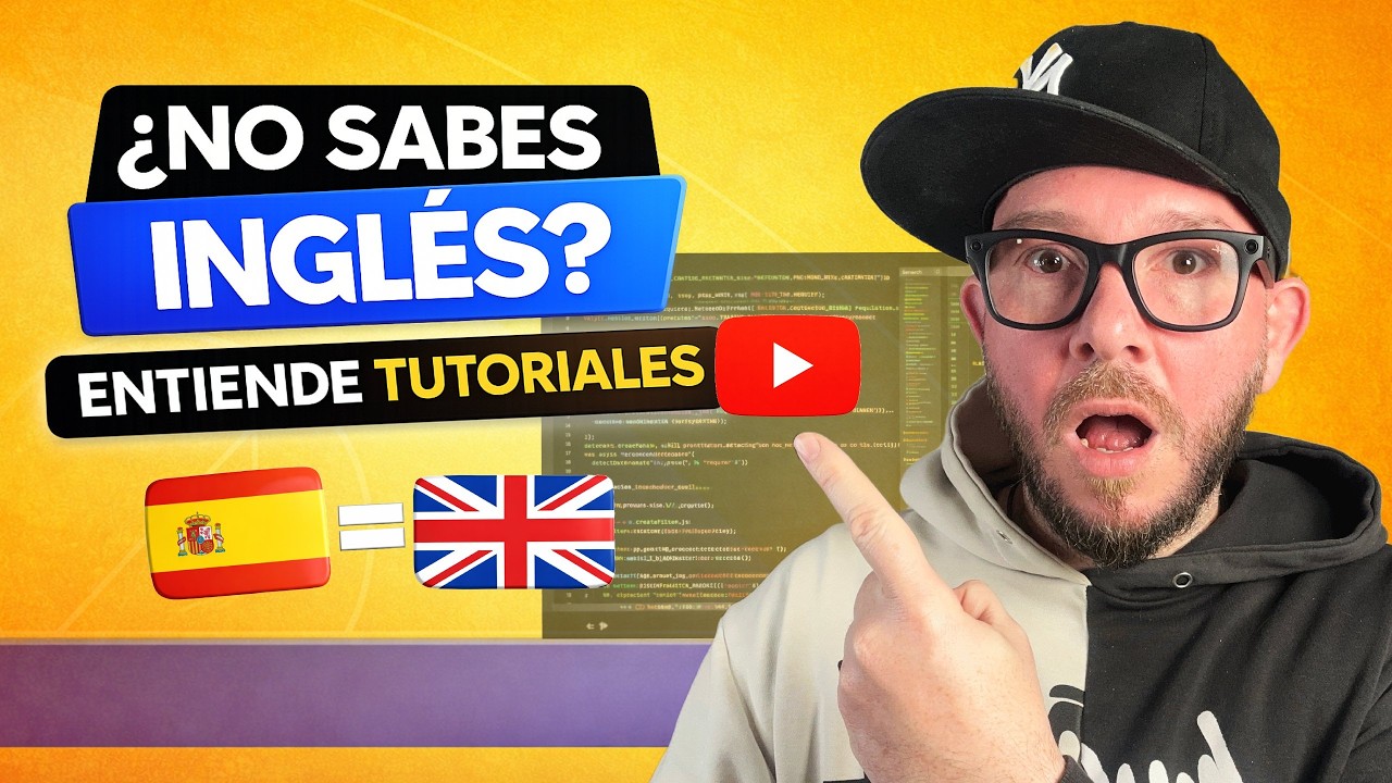 NO sabes inglés pero quieres APRENDER a PROGRAMAR? 💻 Aprende así los tutoriales en inglés 🔥