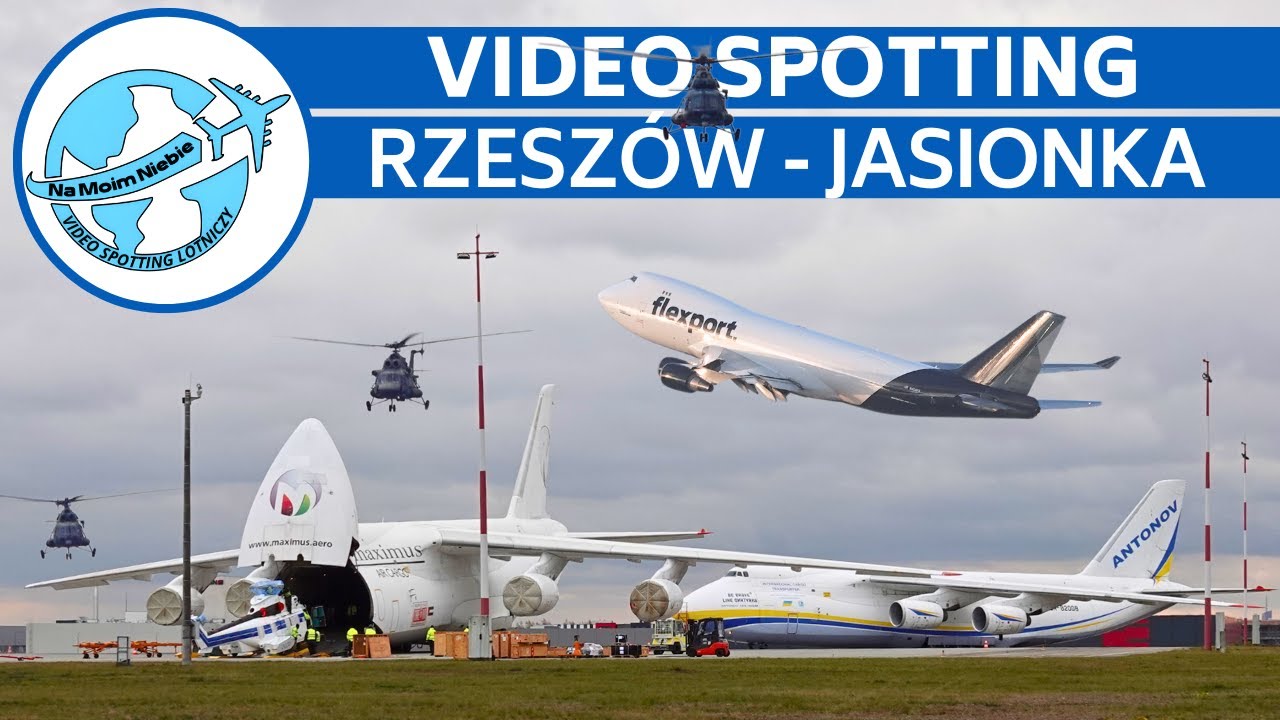 30 minut spottingu z lotniska Rzeszów - Jasionka (EPRZ)
