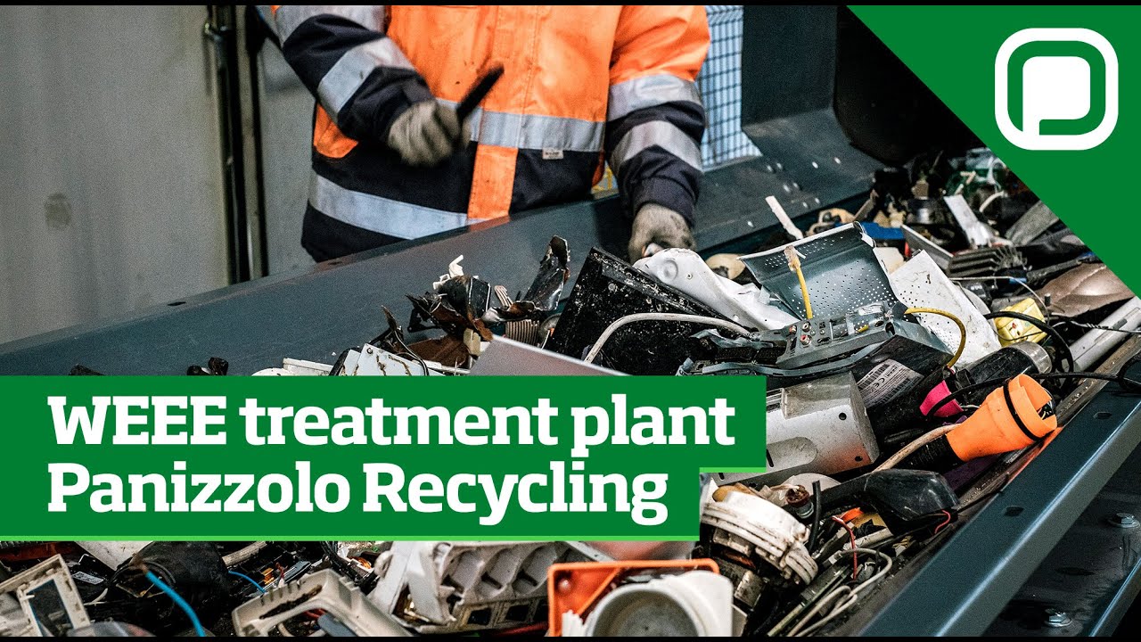 Panizzolo turnkey recycling solution - WEEE scrap recovery