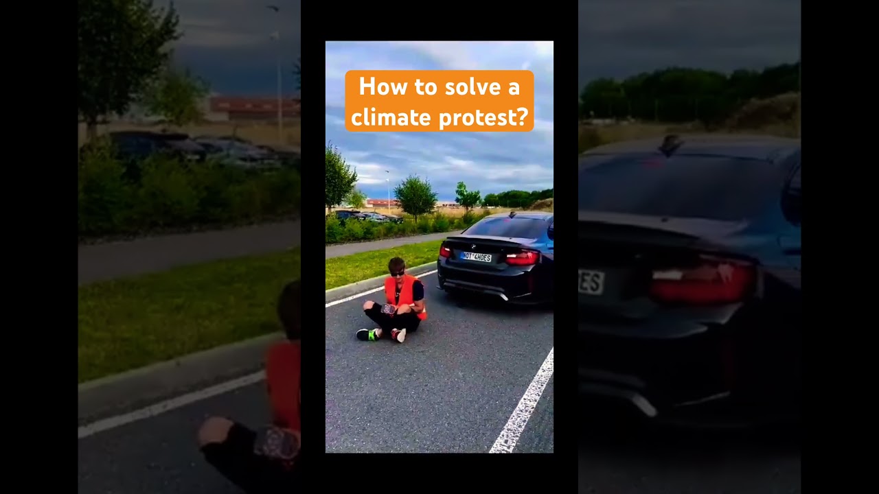 The car solution for climate protesters on the road!