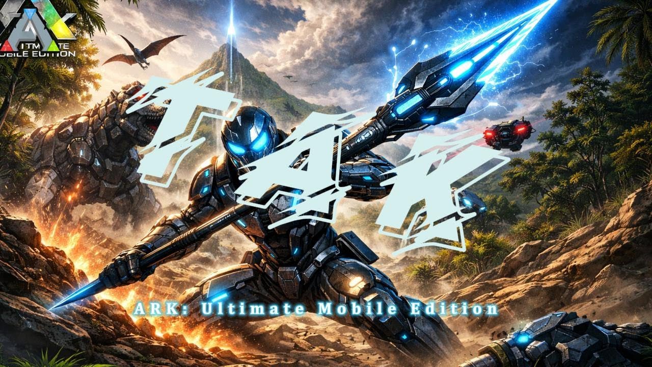 ARK Dynasty Warriors?! ⚔️ Tek Spear Showcase: INSANE Damage & Moves!