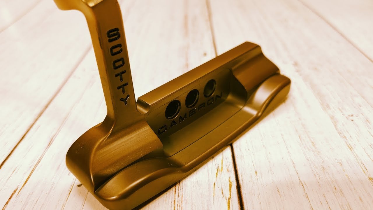 Satin Bronze Torched Scotty Cameron Putter!!