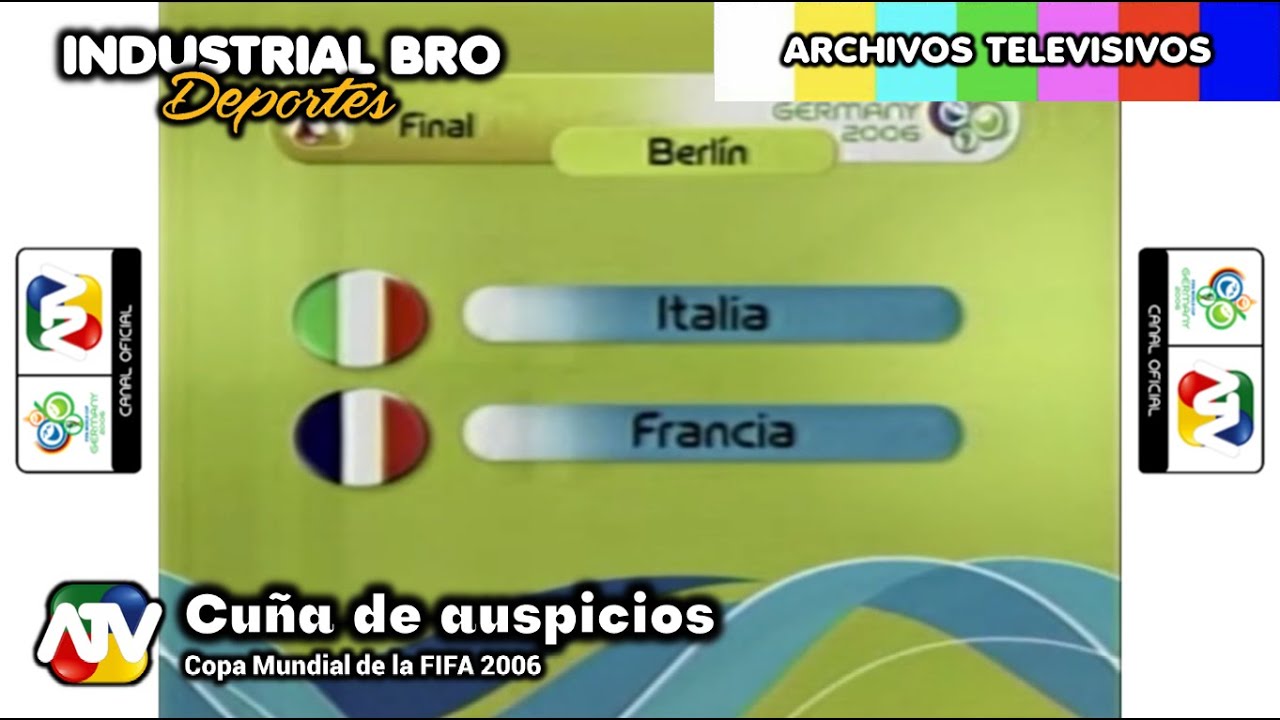 Cuña de auspicios - ATV (Perú) - Copa Mundial de la FIFA Alemania 2006