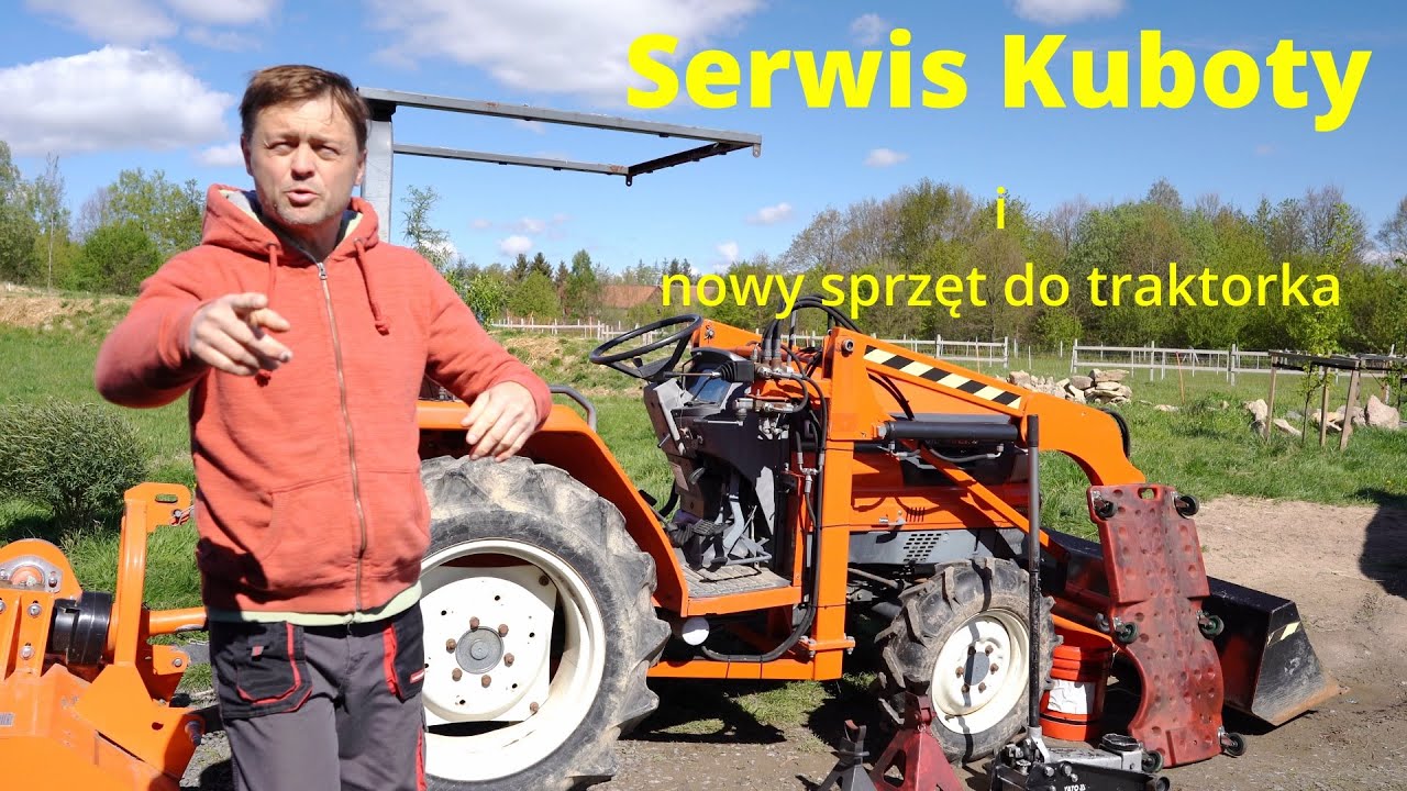 Kubota mamy problem | serwis Traktomix | nowy sprzęt do traktorka | owieczki