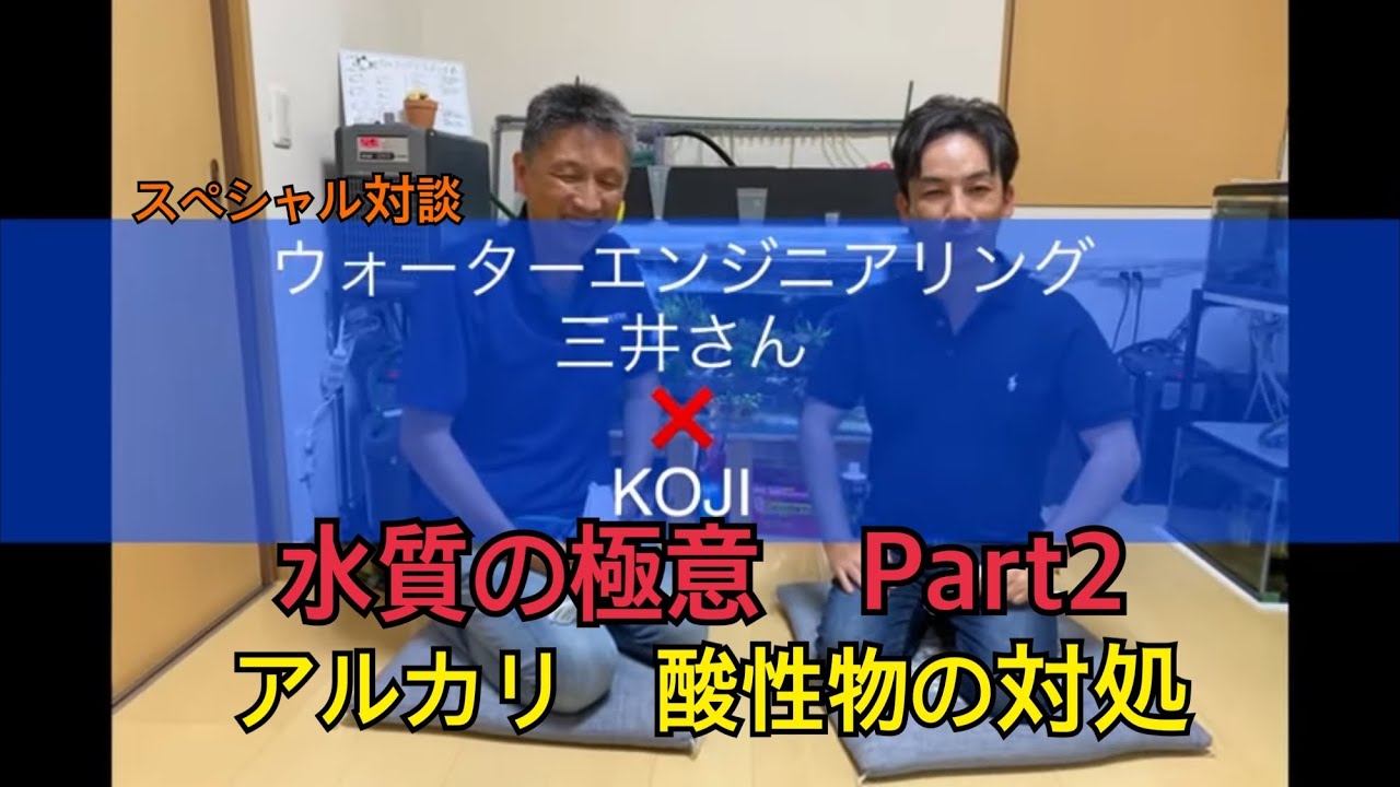 水質の極意アルカリ 酸化物の対処　ウォーターエンジニアリングさん対談Part2  #アクアリウム #熱帯魚