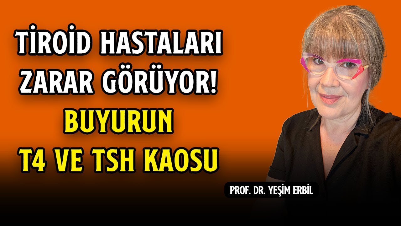 Tiroid Hastaları Zarar Görüyor! | Buyurun T4 ve TSH Kaosu