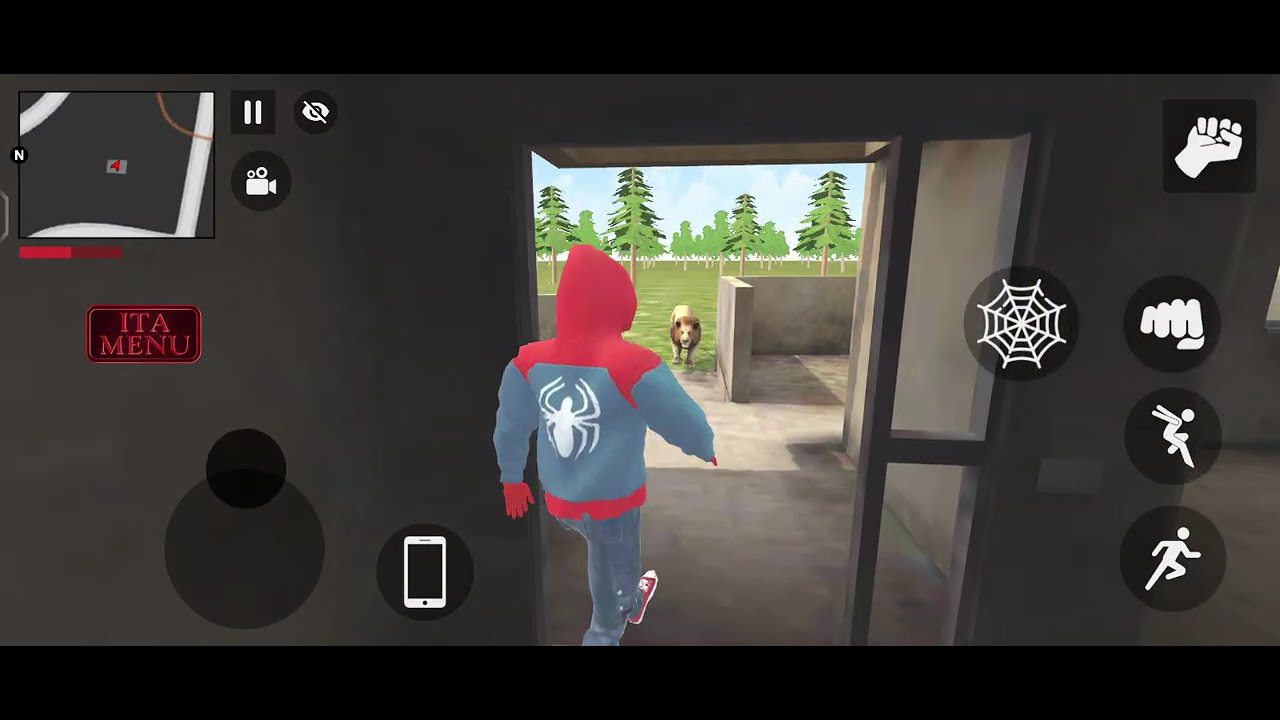 I Chased The Tiger🐅🐯 Away || GAME : Indian Theft Aura Simulator ⚡🎯