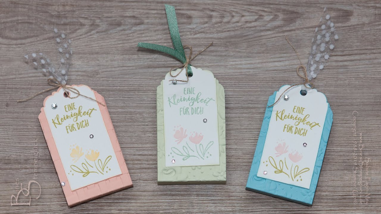 Genussvolle Grüsse • Kleines Goodie mit neuen Produkten • Stampin' Up!