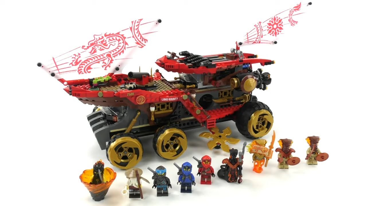 2019 LEGO Ninjago Set 70677 - Wüstensegler / Review deutsch
