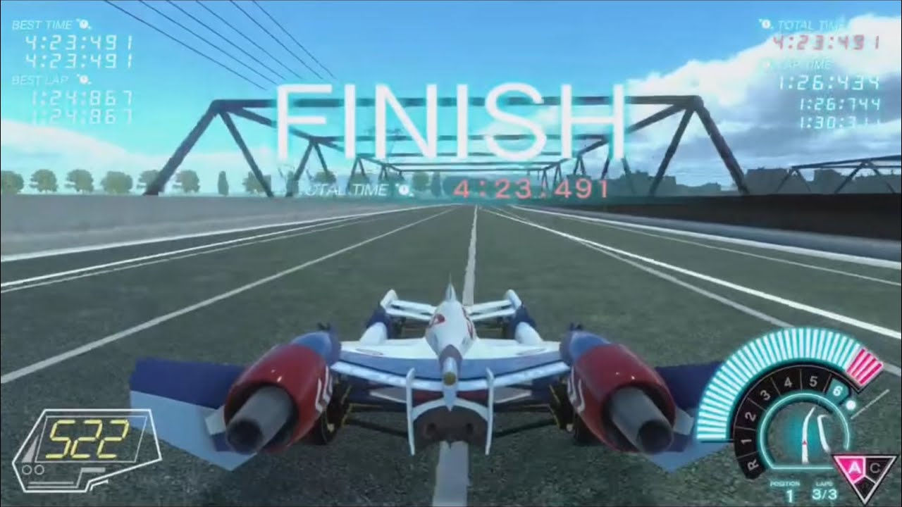 【新世紀サイバーフォーミュラSIN VIER】パラナ2022 Best Time 4:23:491【ν-asurada AT】