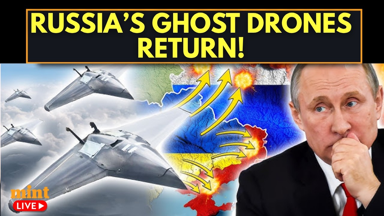 LIVE | Moscow&rsquo;s Ghost Fleet: Russia Unleashes Faster Jet Drones After Shaheed Jamming |Putin Ukraine