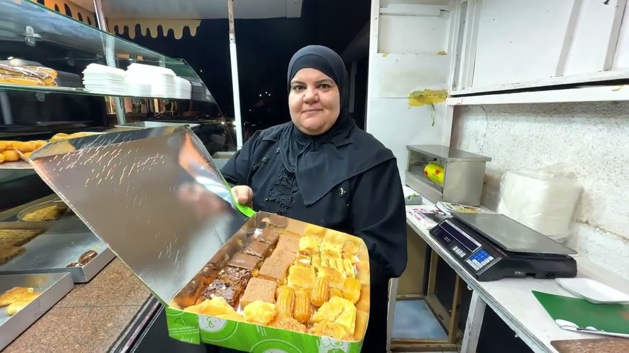 ام احمد بنت العراق حلويات تلف بيها السويس و البلاد 