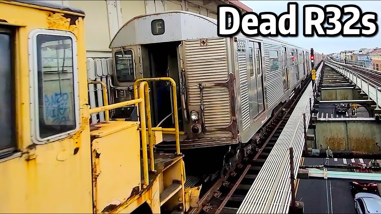 ⁴ᴷ⁶⁰ Additional Retired R32s Towed to 38th Street Yard to be Scrapped