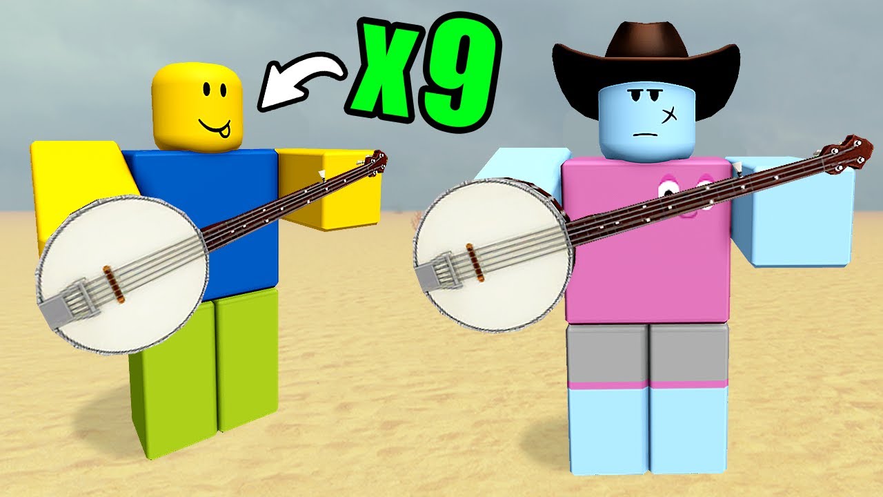 ROBLOX Dead Rails but with 10 MUSICIANS (INFINITE HEALTH)