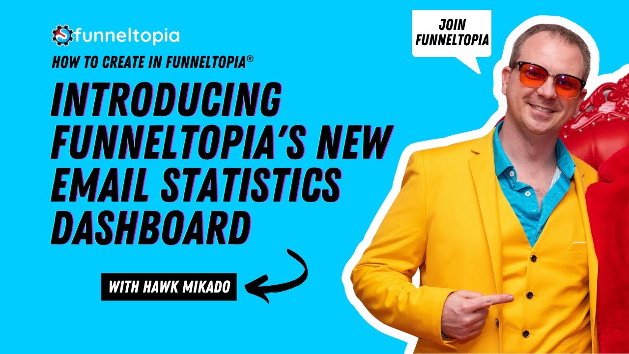 Introducing Funneltopia's New Email Statistics Dashboard