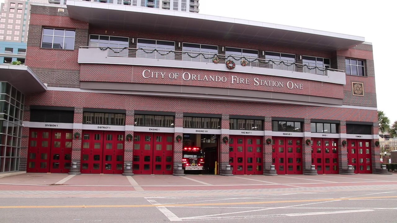 1 HR At Station 1 - Extra Angle Footage - Orlando Fire Department