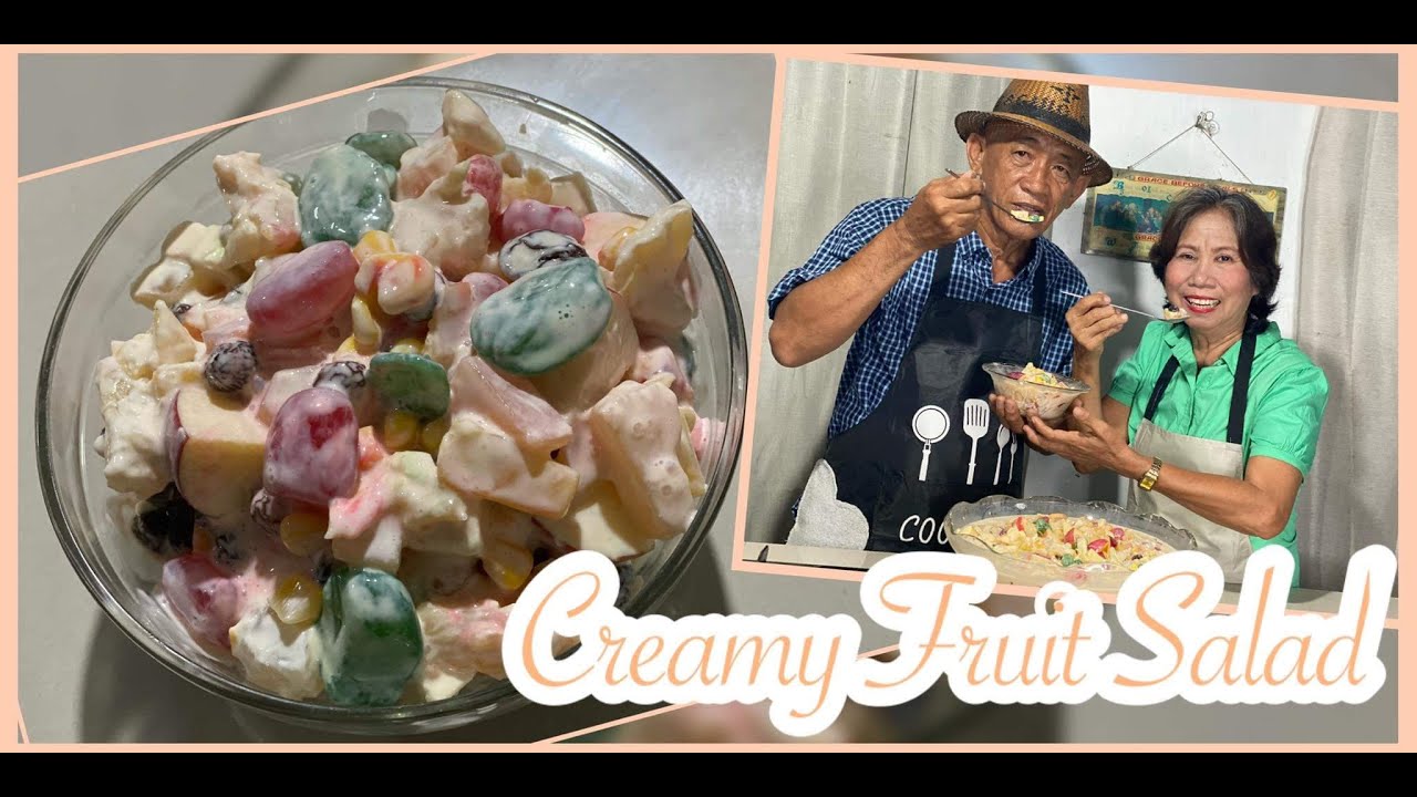 Creamy Fruit Salad | Easy and Yummy recipes (Filipino-Style) #salad #saladrecipe #filipino #style