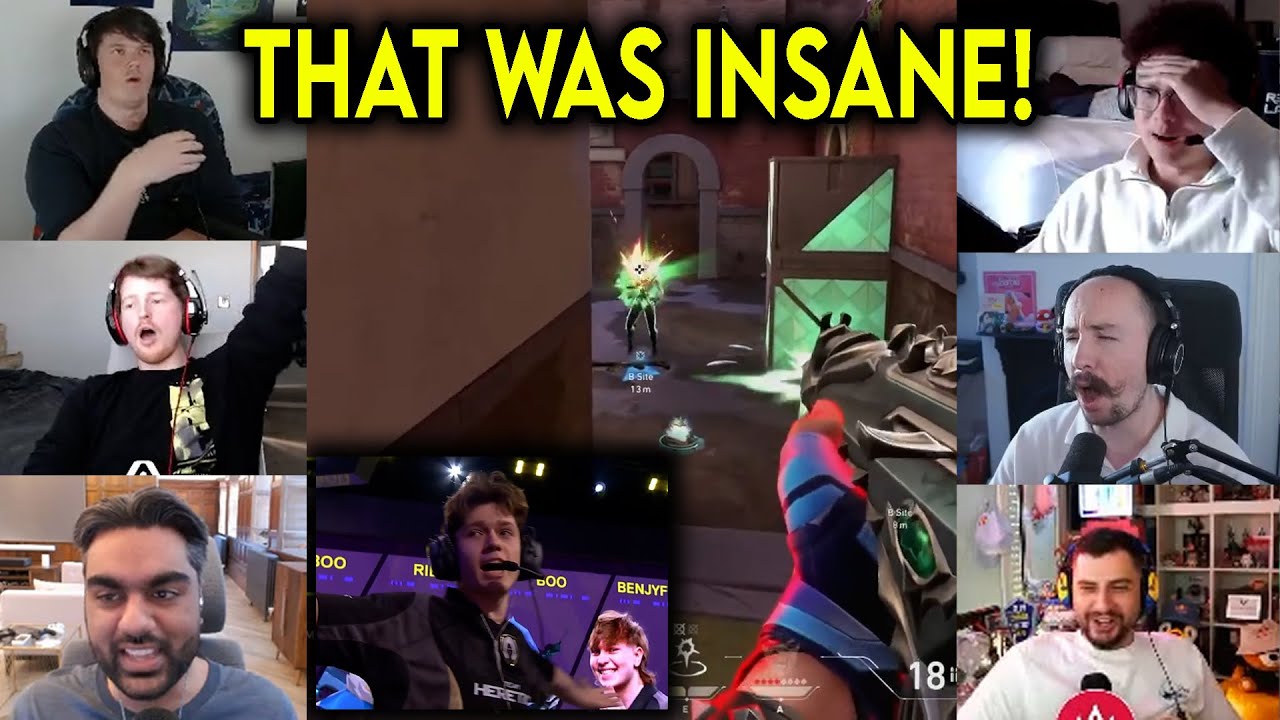 Valorant Streamers Reacts To TH MiniBoo Insane 1v3 CLUTCH Against TL In VCT
