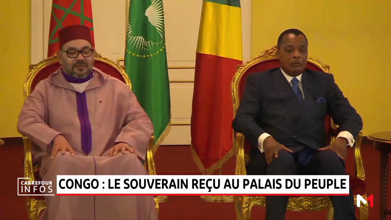 Le Roi Mohammed VI et Denis Sassou N’Guesso président la cérémonie de signature de plusieurs accords