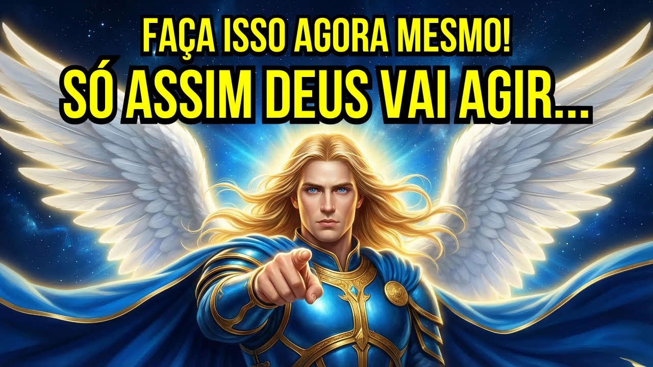 ARCANJO MIGUEL ORDENA: FAÇA ISSO AGORA! A ORDEM DE DEUS QUE VAI MUDAR TUDO!