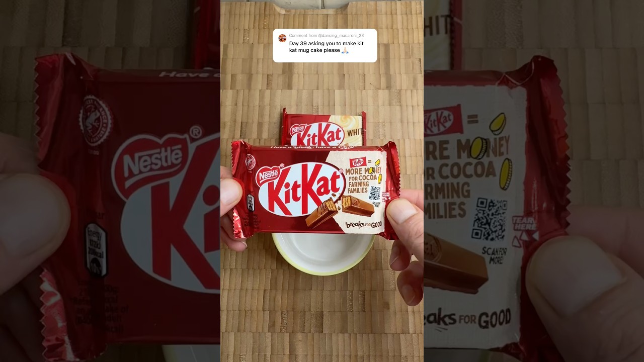 KitKat mug cake ! 😮