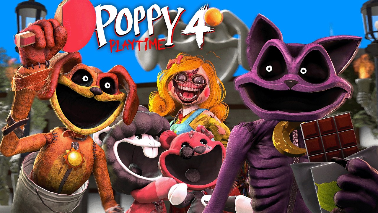 (All Season 12-20 in Order!) Monster Poppy School | Weird CatNap Chocolate | CarMe