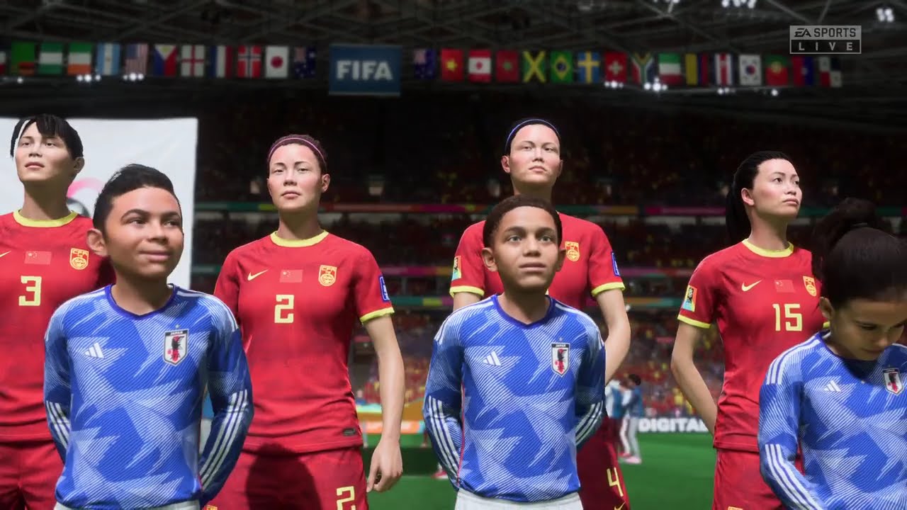 January 6, 2025 | JAPAN WNT vs CHINA WNT | Women's International Friendly Drama | FIFA23 HD Gameplay