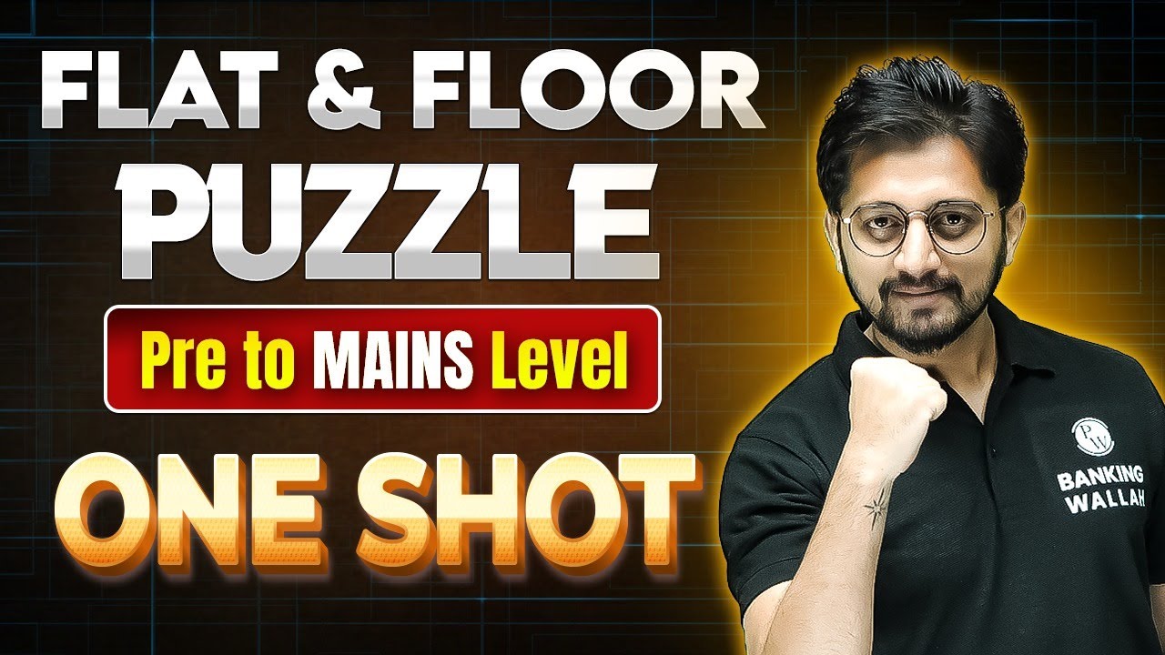 Flat and Floor Based Puzzle One Shot | Puzzle Reasoning | Flat and Floor Based Puzzle by Sachin Sir