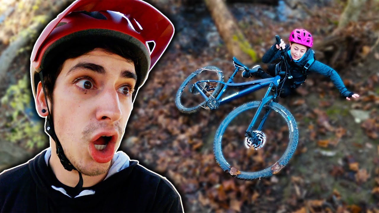 She Rode Off a Cliff...