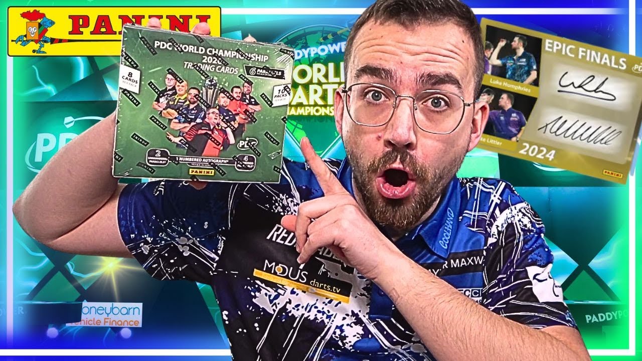 OMG !! 🎯 PANINI DARTS PDC World Championship 2026 😱🔥 PREMIUM BOX Pack Opening