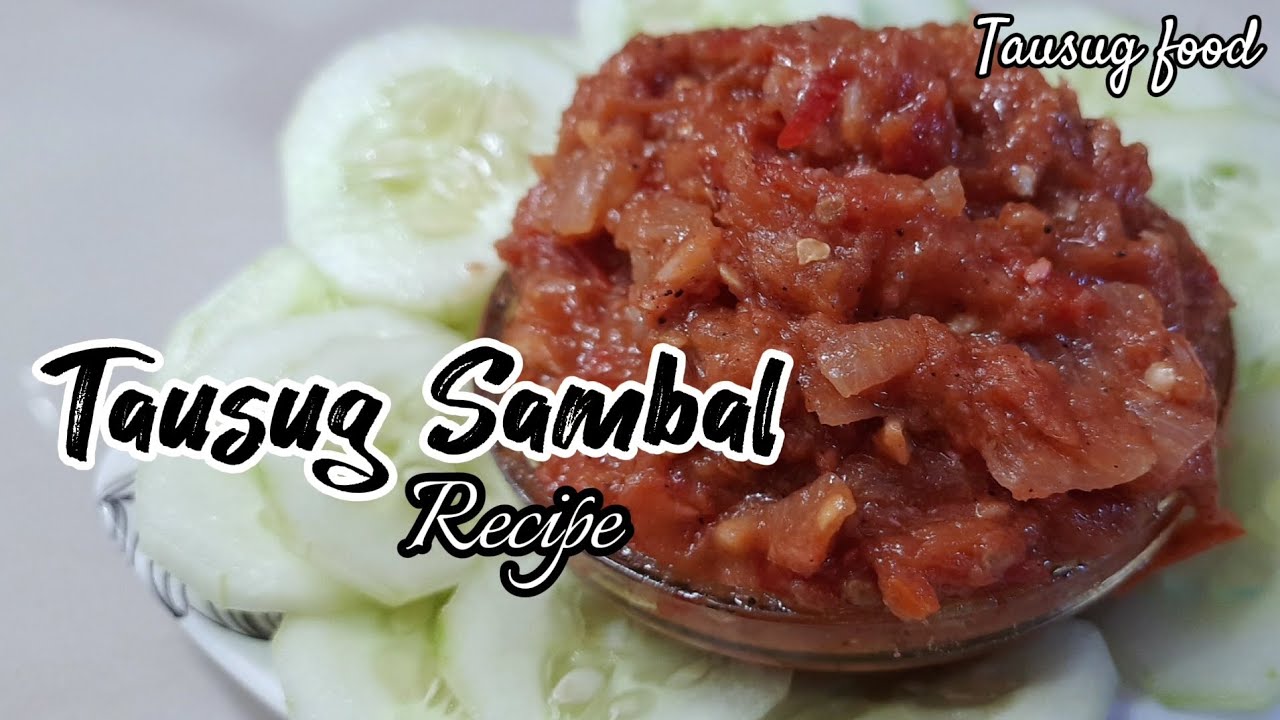 Tausug Sambal Recipe | The best Appetizer | Tausug food