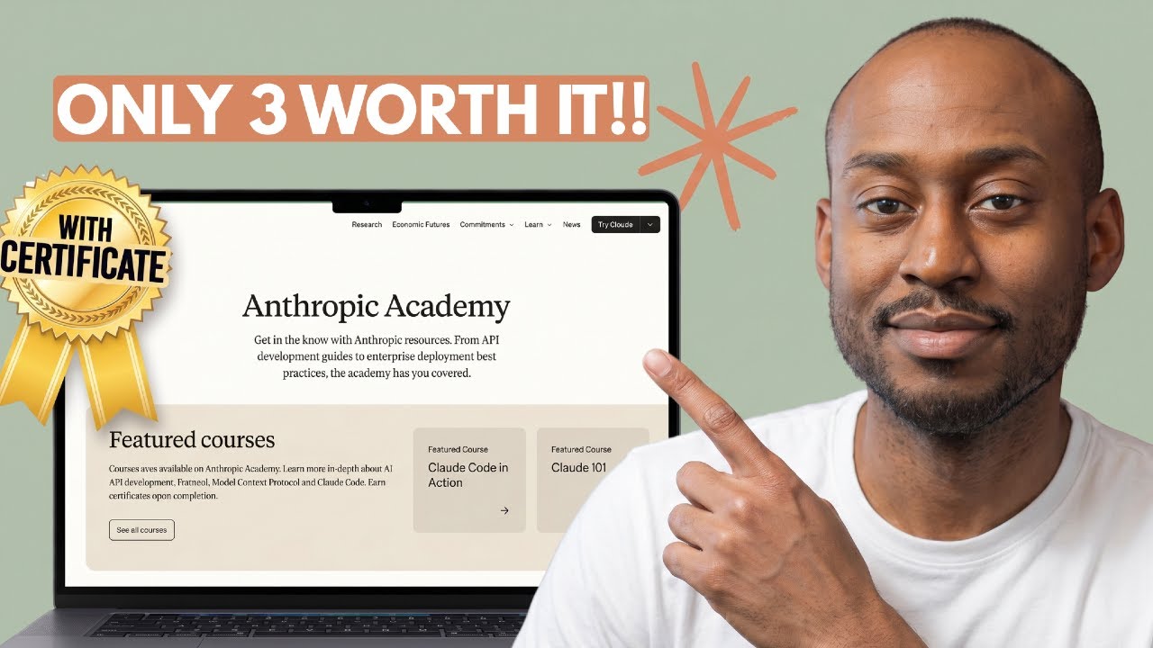 I Took Every Anthropic Course (Only 3 Are Worth It)