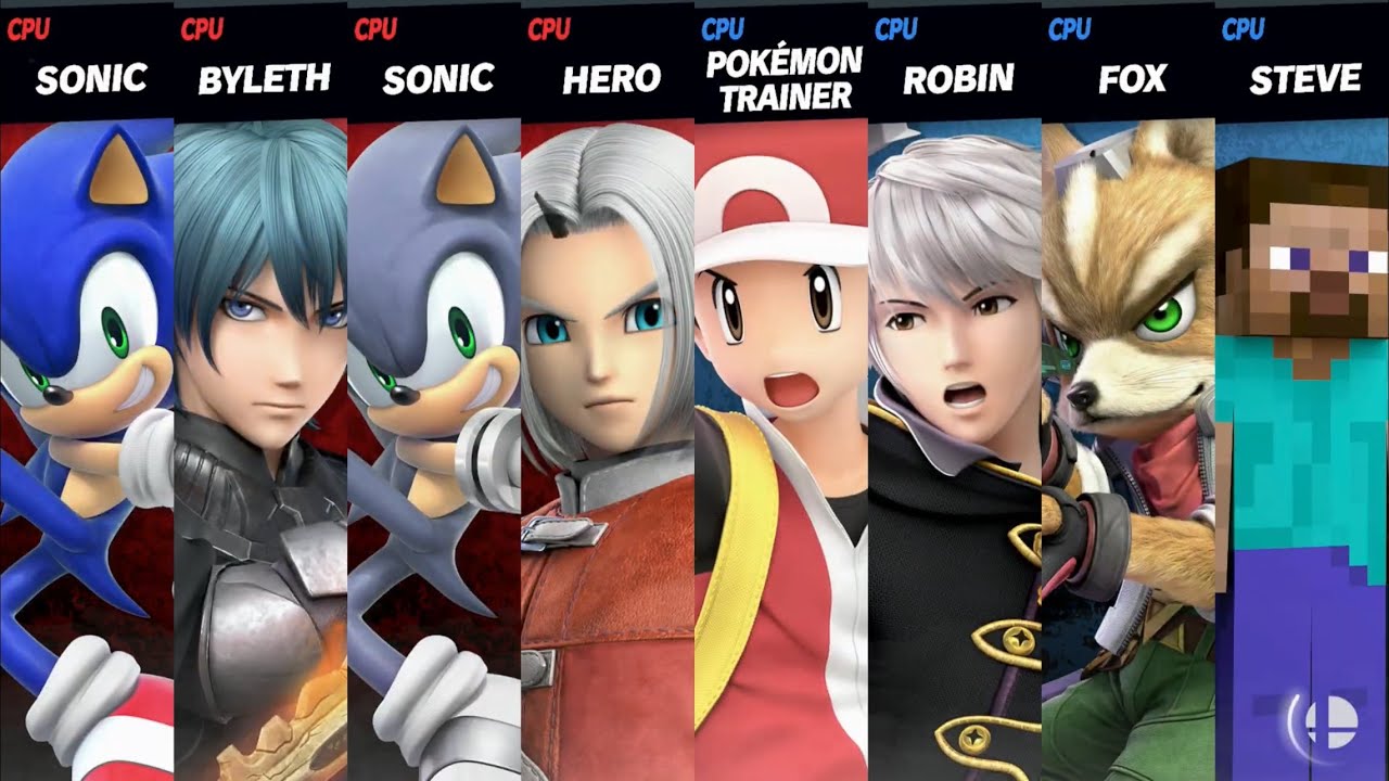 Super Smash Bros. Ultimate - Zapdos & Gran Turismo vs Team Pokemon Trainer