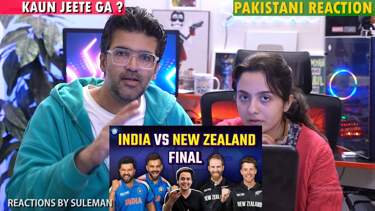 Pakistani Couple Reacts To South Africa Messes Up | India Vs New Zealand Final | Who Will Win ?