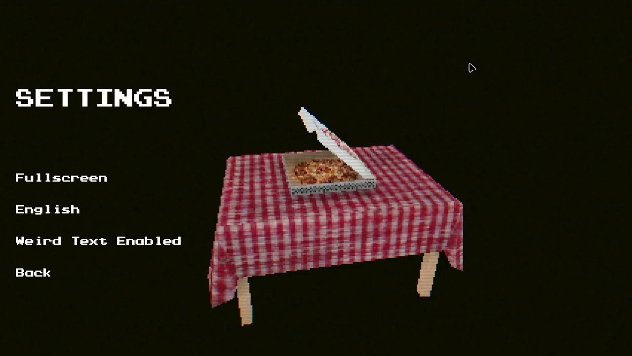 Trying Random Horror Games on Linux #1 | The Pizza